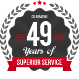 APS 49 Years badge